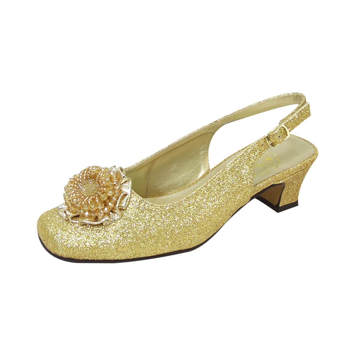 FLORAL Dara Women's Wide Width Dress Slingback Shoes FootwearUS FLORAL Dara Women's Wide Width Dress Slingback Shoes FootwearUS