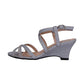 FLORAL Joanne Women's Wide Width Wedge Heeled Sandals