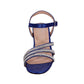 FLORAL Jenna Women's Wide Width Glittery Heeled Sandals