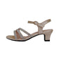 FLORAL Jenna Women's Wide Width Glittery Heeled Sandals
