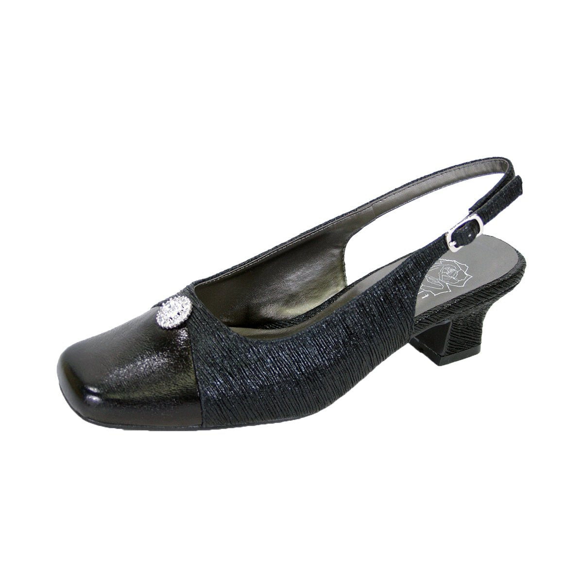 FLORAL Jolie Women's Wide Width Slingback Dress Shoes – FootwearUS
