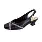 FAZPAZ Floral Shelby Women's Wide Width Square-Toe Dress Pumps