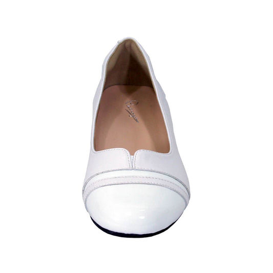 PEERAGE Marina Women's Wide Width Leather Flats