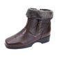 PEERAGE Amelia Women's Wide Width Leather Boots