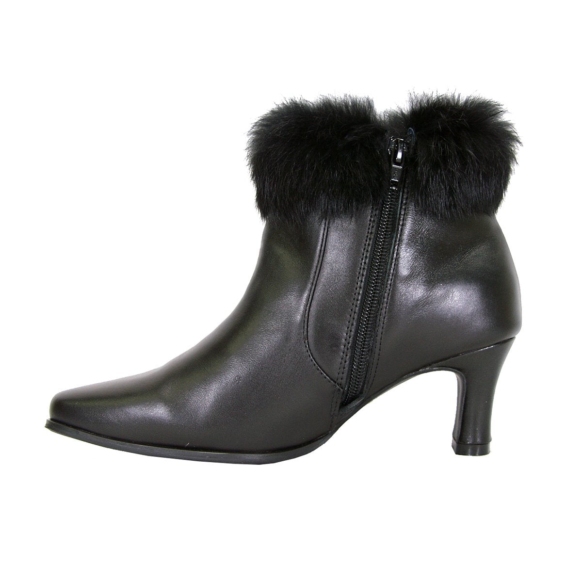 PEERAGE Venus Women's Wide Width Leather Dress Booties FootwearUS PEERAGE Venus Women's Wide Width Leather Dress Booties FootwearUS