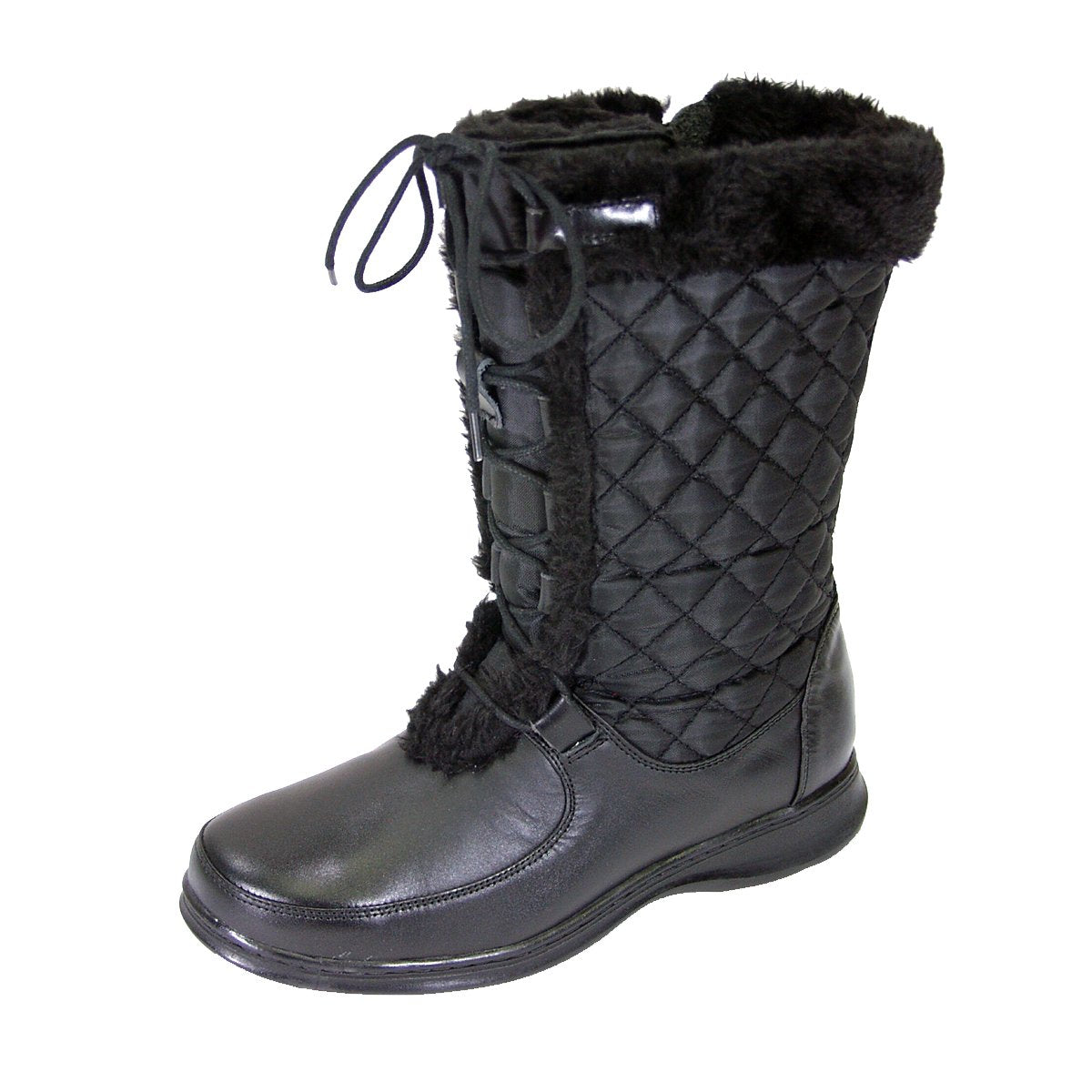 PEERAGE Gabby Women's Wide Width Leather Boots