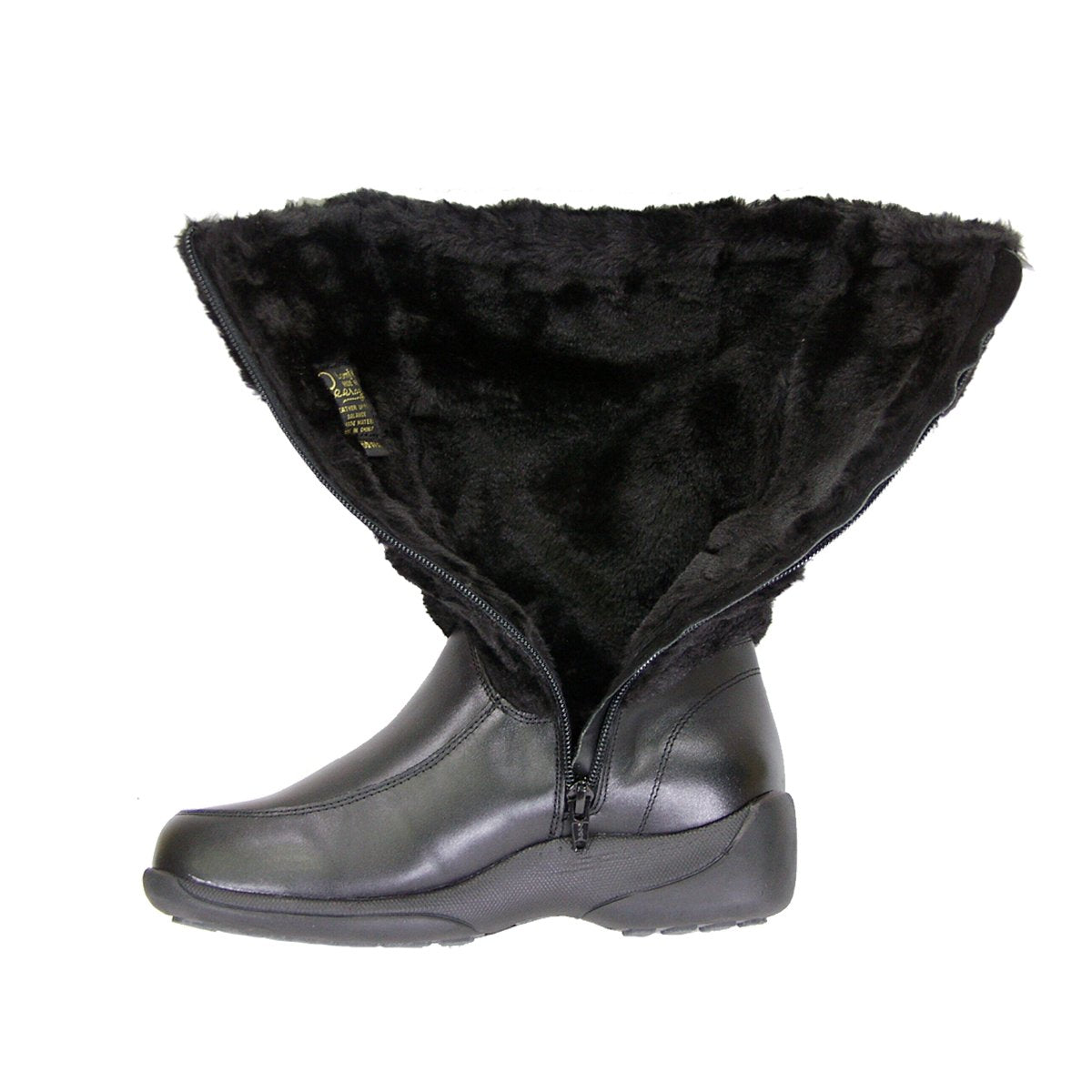 PEERAGE Bianca Women's Wide Width Leather Boots