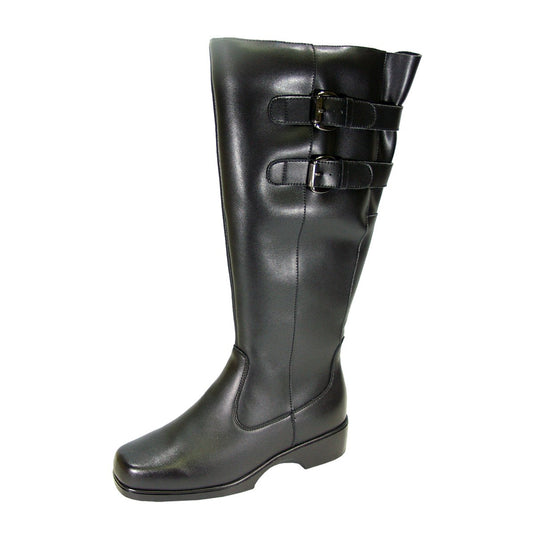PEERAGE Hayden Women's Wide Width Leather Boots