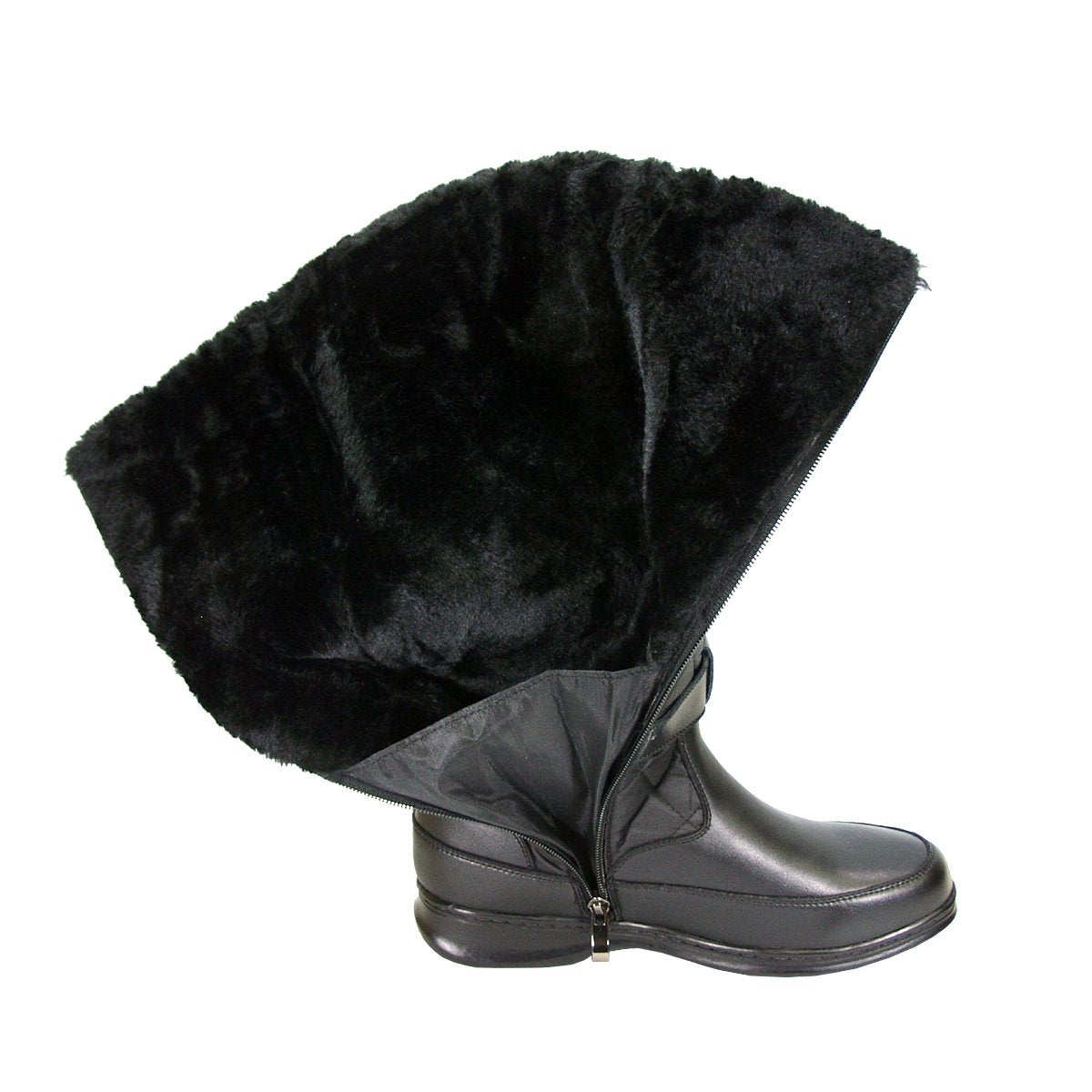 PEERAGE Kendra Women's Wide Width Leather Boots