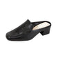 PEERAGE Jackie Women's Wide Width Leather Mules