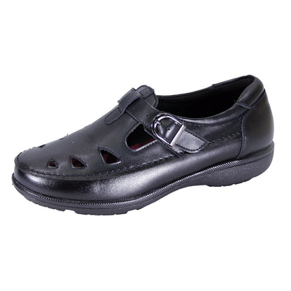 24 HOUR COMFORT Annette Women's Wide Width Leather Loafers