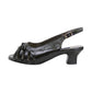 PEERAGE Celeste Women's Wide Width Leather Slingback Sandals
