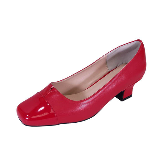 PEERAGE Leela Women's Wide Width Leather Pumps