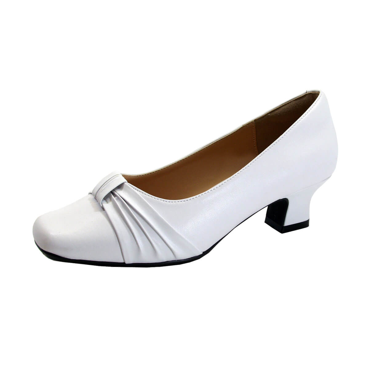 PEERAGE Cici Women's Wide Width Leather Low Heel Dress Pumps PEERAGE Cici Women's Wide Width Leather Low Heel Dress Pumps